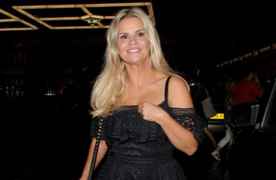 Kerry Katona seen leaving the Savoy theatre August 2018 - Getty BangShowbiz