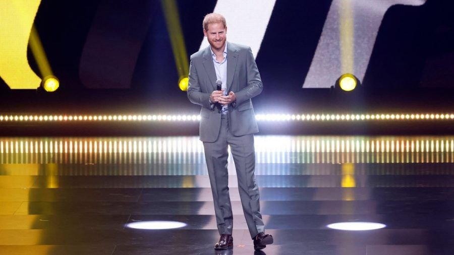Prinz Harry bei der Eröffnung der Invictus Games in Düsseldorf. (ili/spot)