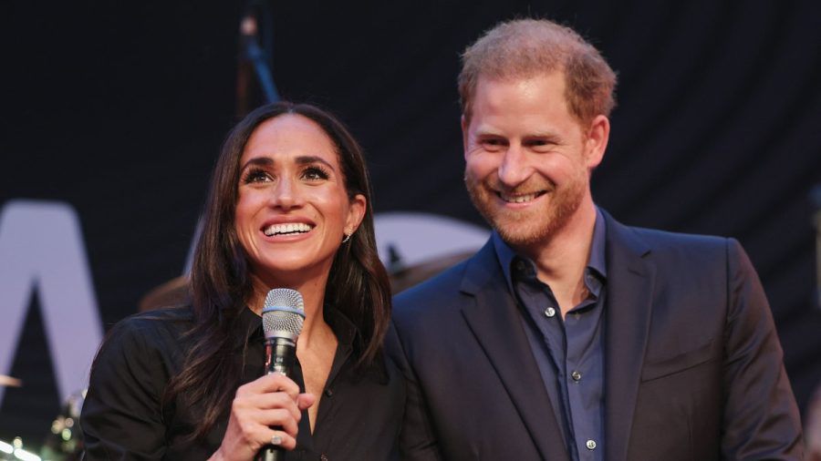 Prinz Harry und Herzogin Meghan wieder Seite an Seite. (stk/spot)