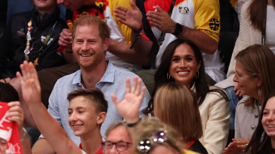Prinz Harry und Herzogin Meghan bei den Invictus Games 2023 in Düsseldorf. (wue/spot)