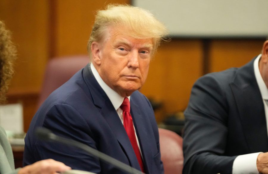 Donald Trump in court New York April 2023 - Avalon BangShowbiz