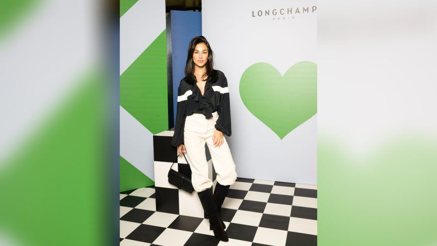 Gizem Emre in einem Look der neuen Herbst/Winter-Kollektion von Longchamp. (obr/spot)
