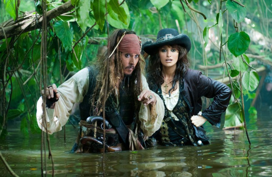 Johnny Depp and Penelope Cruz - Pirates of the Caribbean - On Stranger Tides - Sky BangShowbiz