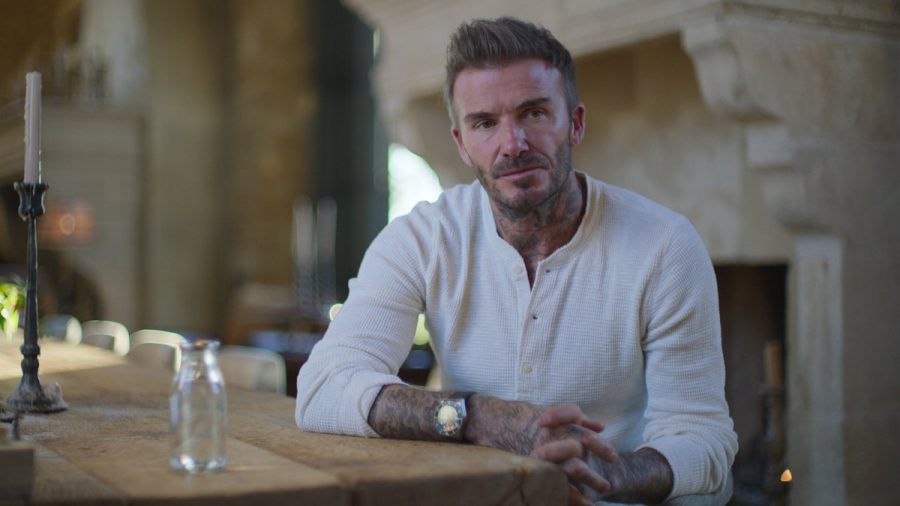 David Beckham spricht in der kommenden Netflix-Dokureihe "Beckham" vor allem über seine Kindheit und Jugend. (dr/spot)
