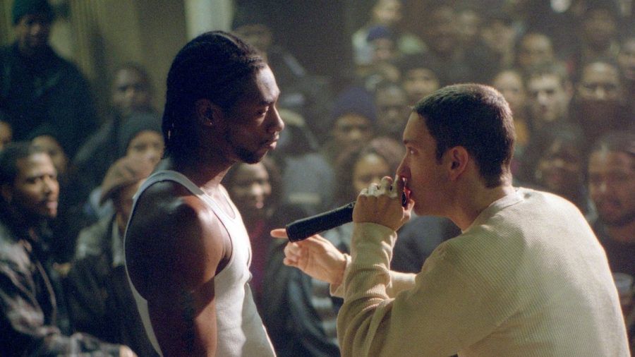 Nashawn Breedlove (li.) und Eminem in "8 Mile". (lau/spot)