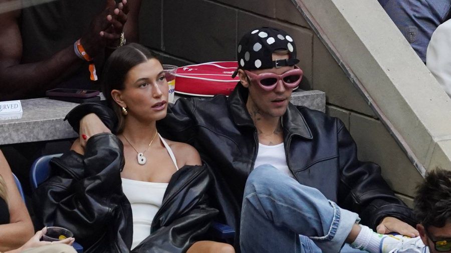 Hailey und Justin Bieber bei den US Open. (hub/spot)