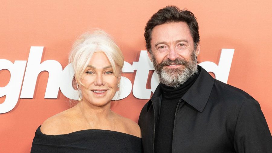 Deborra-Lee Furness und Hugh Jackman auf einer Premiere im April 2023. (wue/spot)