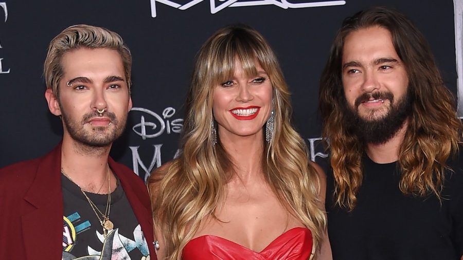 Heidi Klum gratuliert Tom (r.) und Bill Kaulitz zum Geburtstag. (ili/spot)