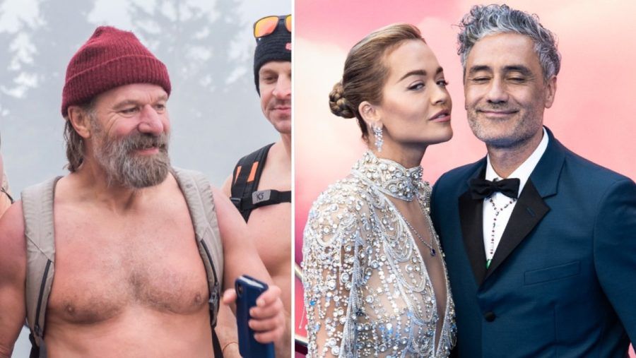 Rita Ora und ihr Ehemann Taika Waititi sind Fans von "The Iceman" Wim Hof. (the/spot)