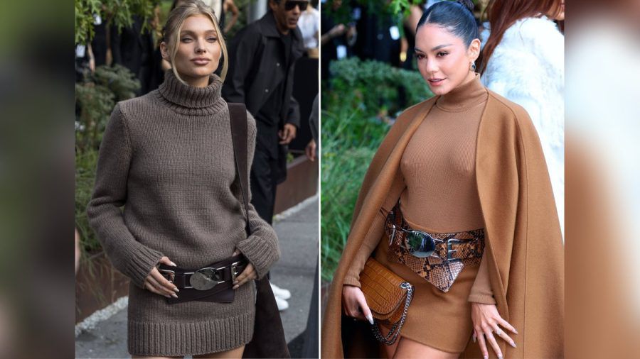 Elsa Hosk (li.) und Vanessa Hudgens bei der Modenschau von Michael Kors in New York. (eee/spot)