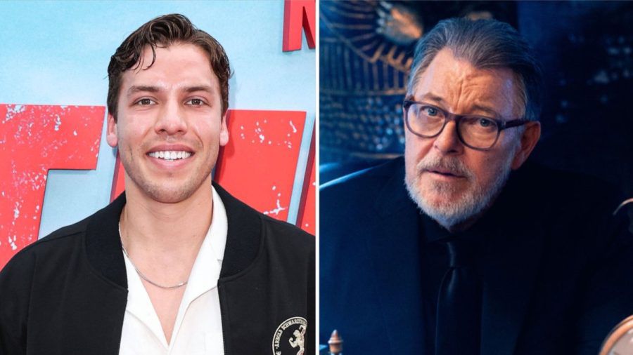 Joseph Baena (l.) schlüpft für Jonathan Frakes in die Rolle des Robin Hood. (stk/spot)
