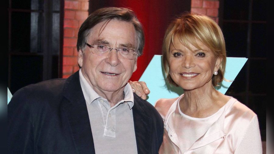 Elmar Wepper und Uschi Glas im Rahmen einer TV-Aufzeichnung im Jahr 2016. (wue/spot)
