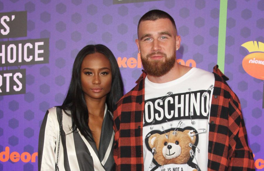 Kayla Nicole and Travis Kelce - The Nickelodeon Kids' Choice Sports Awards 2018 - Avaln BangShowbiz
