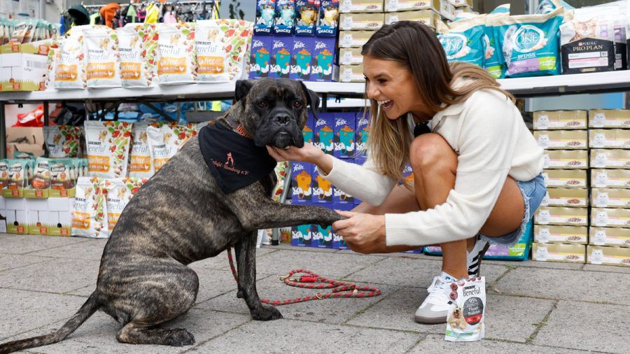 Laura Wontorra hat einmal mehr ihr großes Herz für Tiere bewiesen. (dr/spot)