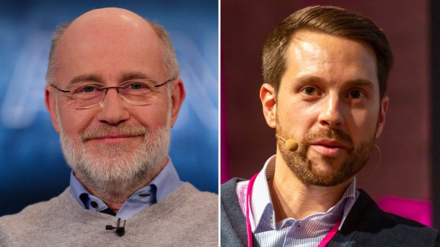 Harald Lesch und Mirko Drotschmann bekamen das Bundesverdienstkreuz verliehen. (dr/spot)