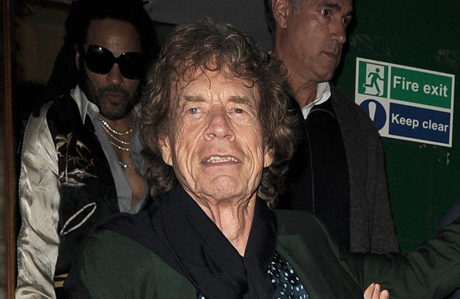 Sir Mick Jagger at his birthday party July 2023 Getty BangShowbiz