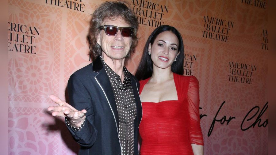 Mick Jagger und Freundin Melanie Hamrick, die Mutter von Sohn Deveraux. (stk/spot)