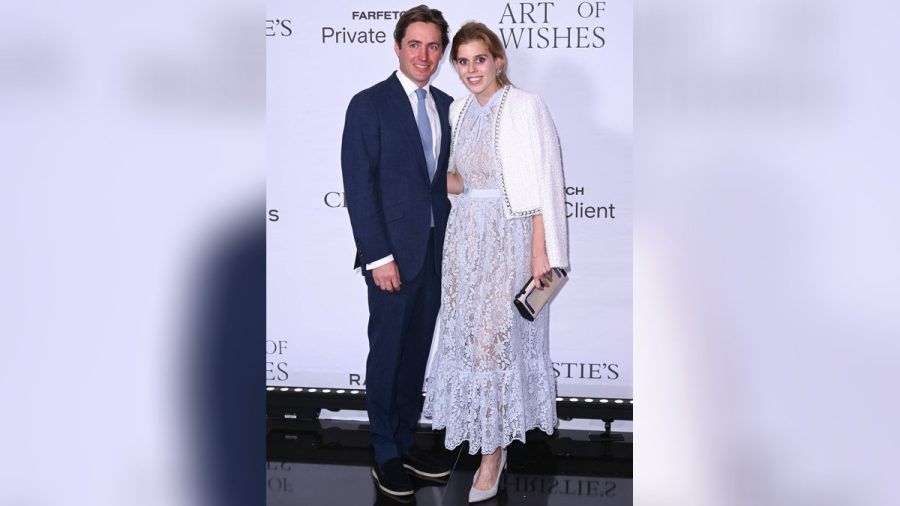 Prinzessin Beatrice und Edoardo Mapelli Mozzi in London. (jom/spot)