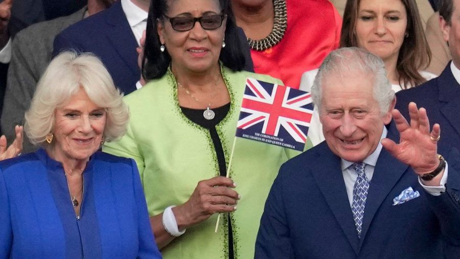Königin Camilla und König Charles während der Krönungskonzertes auf Schloss Windsor. (dr/spot)