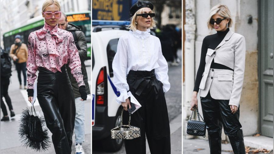 Stylische Hosen aus (Kunst-)Leder sind im Herbst und Winter die angesagte Alternative zu Jeanshosen. (the/spot)