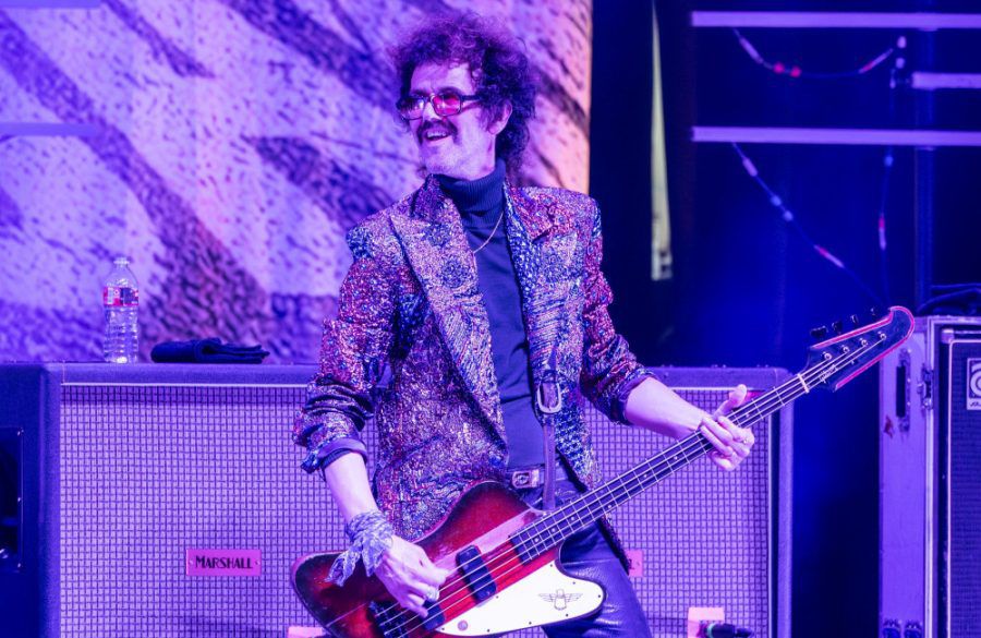 The Darkness bassist Frankie Poullain at Masonic Auditorium in San Francisco - Getty - October 2023 BangShowbiz