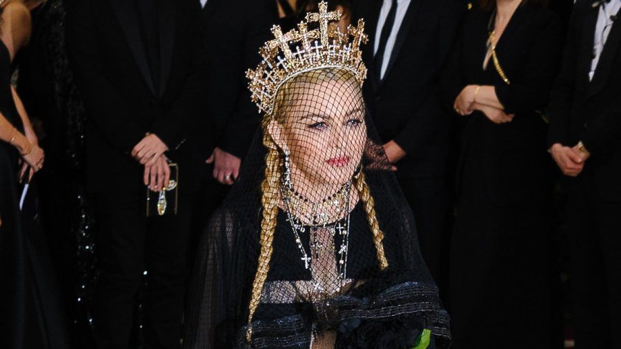 Madonna bei der Met-Gala im Metropolitan Museum of Art in New York. (ili/spot)