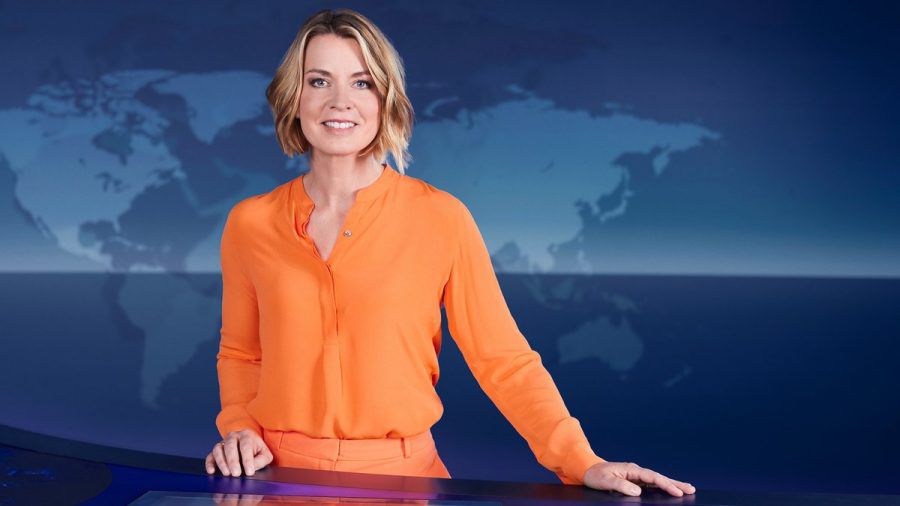 Jessy Wellmer hat am Montag ihre erste "Tagesthemen"-Sendung moderiert. (ncz/spot)