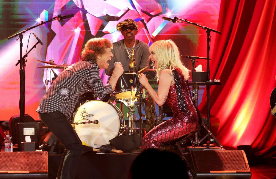 Lady Gaga and Rolling Stones - Racket NYC 2023 - Getty BangShowbiz