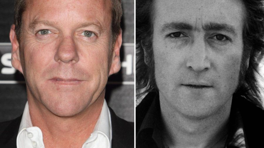 "24"-Star Kiefer Sutherland (l.) wird eine neue Dokumentation über John Lennon erzählen. (lau/spot)