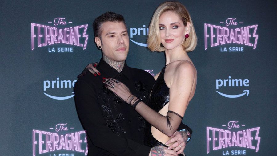 Chiara Ferragni und Fedez bei einer Veranstaltung anlässlich ihrer Personality-Soap. (ili/spot)