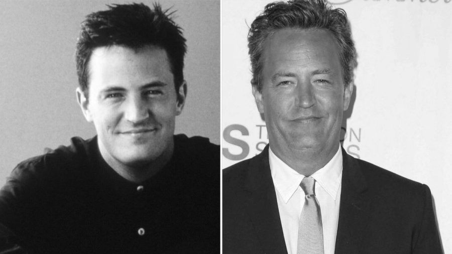 Matthew Perry (re.) und seine Rolle des Chandler Bing. (jom/spot)