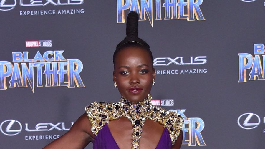 Lupita Nyong'o bei einem Auftritt auf dem roten Teppich. (hub/spot)