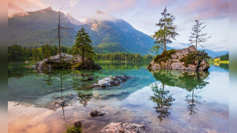 Der Nationalpark Berchtesgaden bietet malerische Anblicke. (hub/spot)