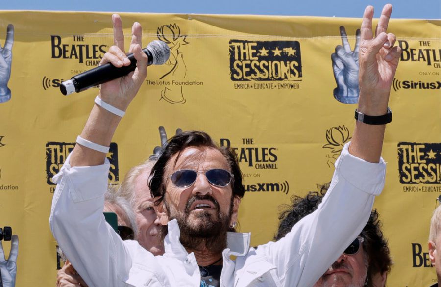 Ringo Starr - Beverly Hills Garden Park - July 7th 2022 - Getty BangShowbiz