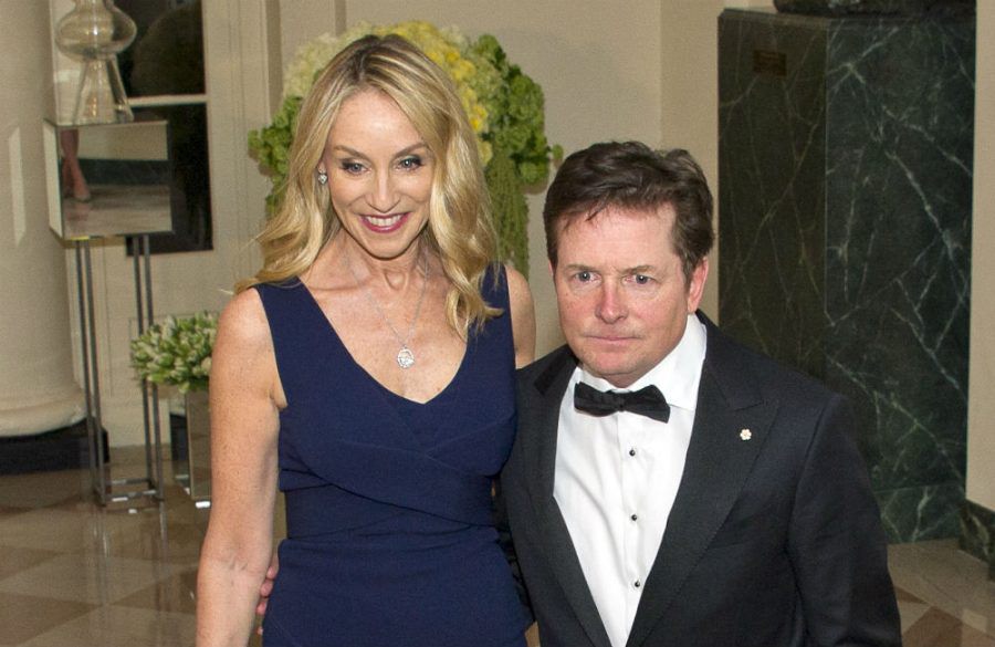 Michael J. Fox - Tracy Pollan - photoshot - October 2016 BangShowbiz