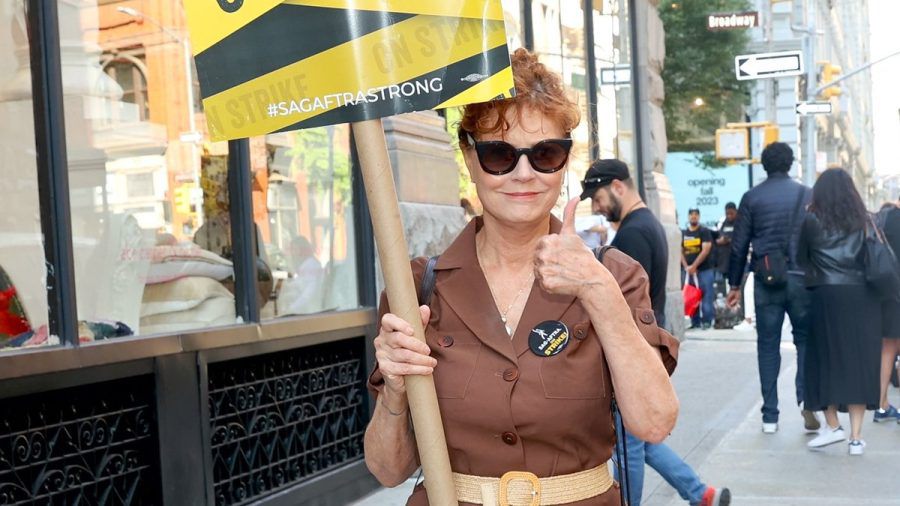 Susan Sarandon besucht seit vielen Jahren immer wieder Demonstrationen. (dr/spot)
