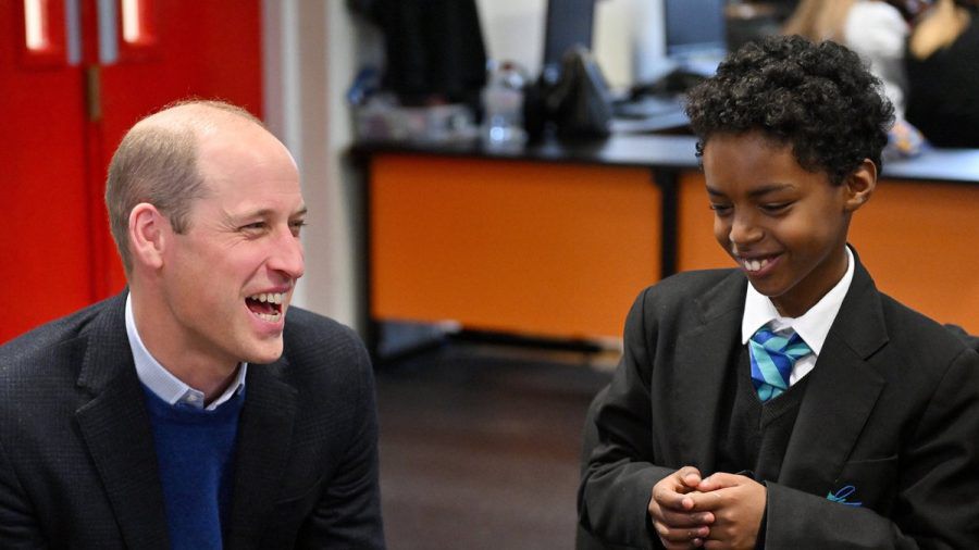 Prinz William besuchte ein Jugendzentrum in Manchester. (hub/spot)