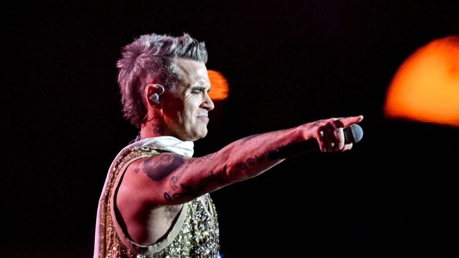 Robbie Williams auf der Bühne und in seinem Element - derzeit ist der Sänger in Down Under unterwegs. (dr/spot)