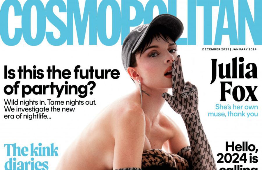 Julia Fox covers Cosmopolitan November 2023 BangShowbiz