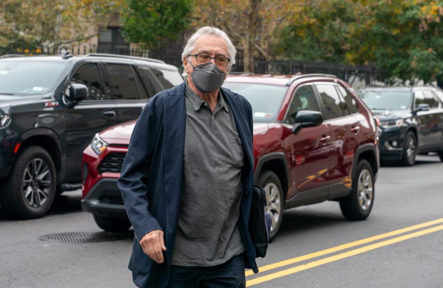 Robert De Niro arrives at New York City federal court October 2023 - Getty BangShowbiz