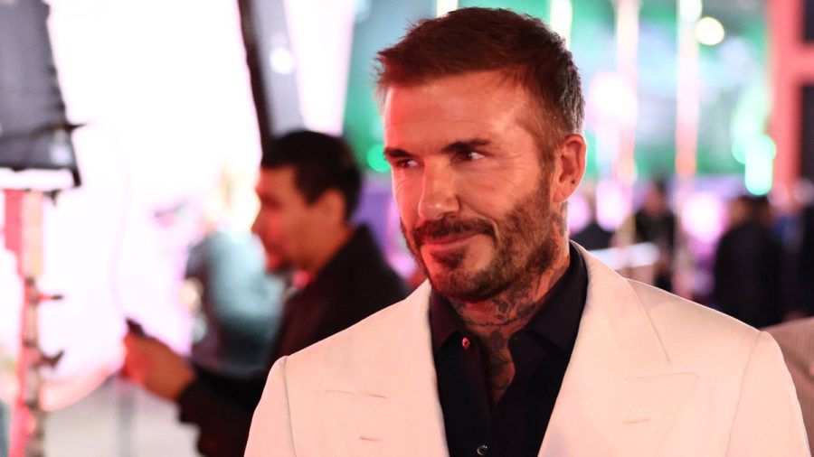 David Beckham am Sonntag beim Grand Prix von Las Vegas. (dr/spot)