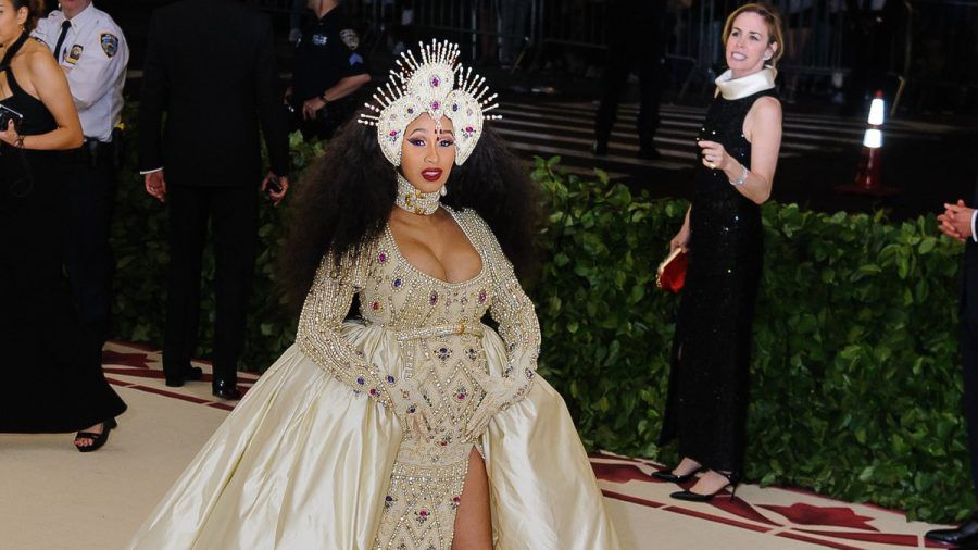 Bei der Met Gala gibt es jedes Jahr spektakuläre Auftritte: Hier ist Cardi B zu sehen. (hub/spot)