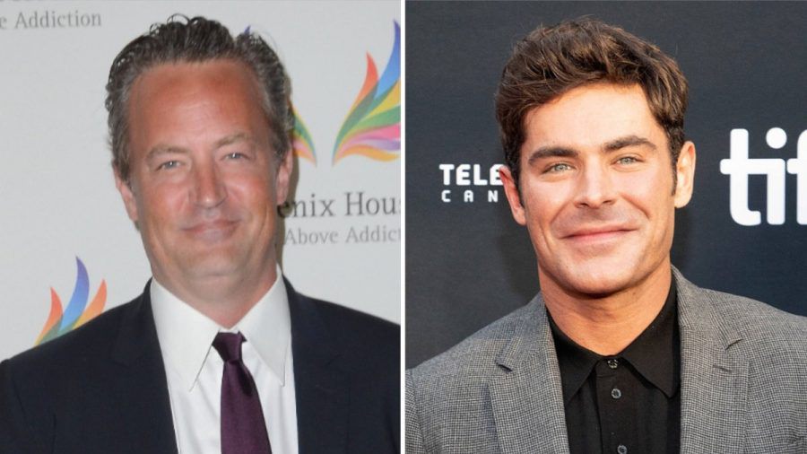 Matthew Perry (l.) und Zac Efron spielten 2009 gemeinsam in der Komödie "17 Again - Back to High School" mit. (stk/spot)