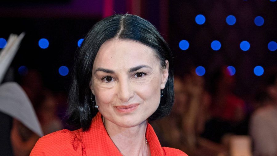 Mimi Fiedler bei einem TV-Auftritt. (hub/spot)