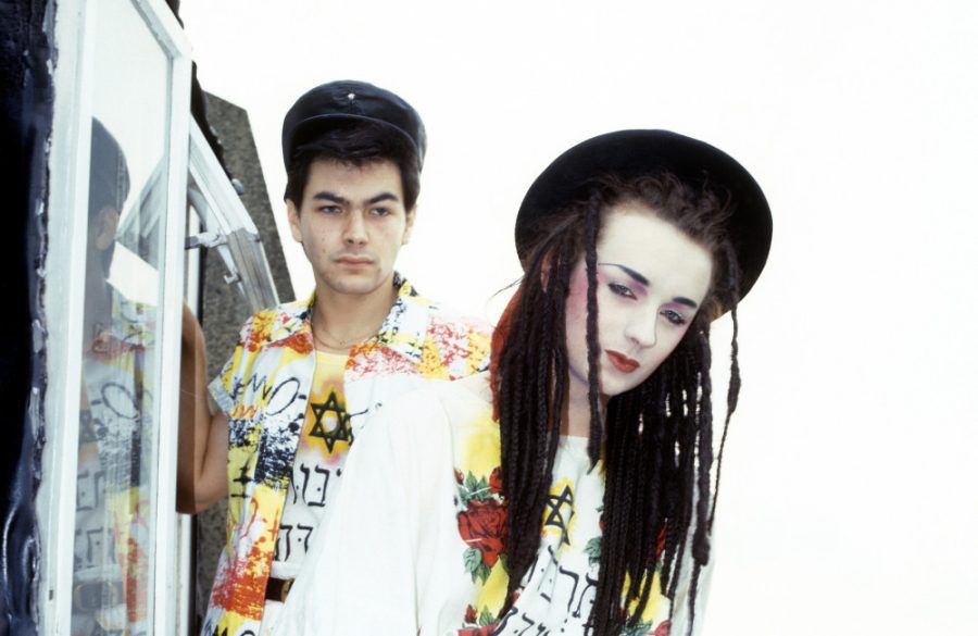 Jon Moss and Boy George - Culture Club 1983 - AVALON BangShowbiz