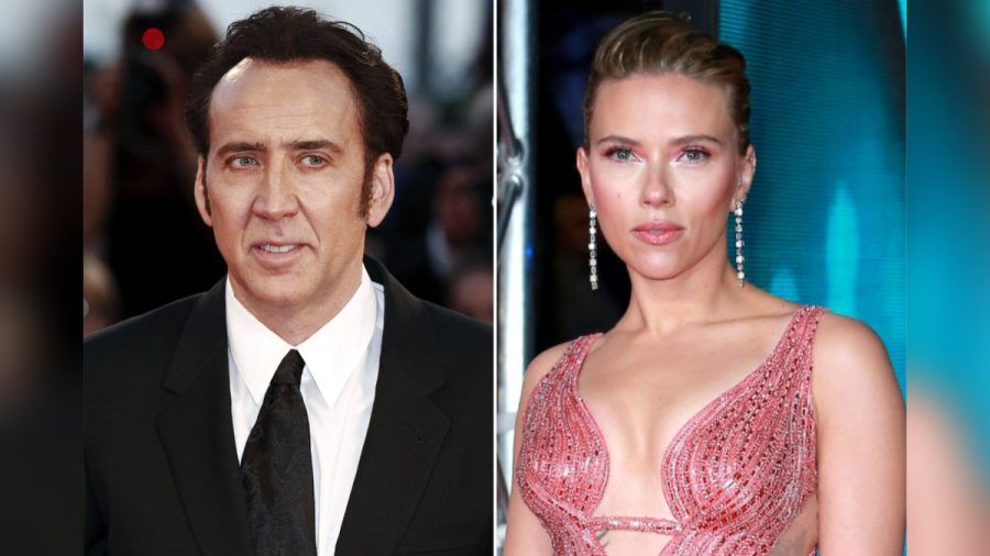 Sind offenbar kein großer KI-Freund: Nicolas Cage und Scarlett Johansson. (eee/spot)