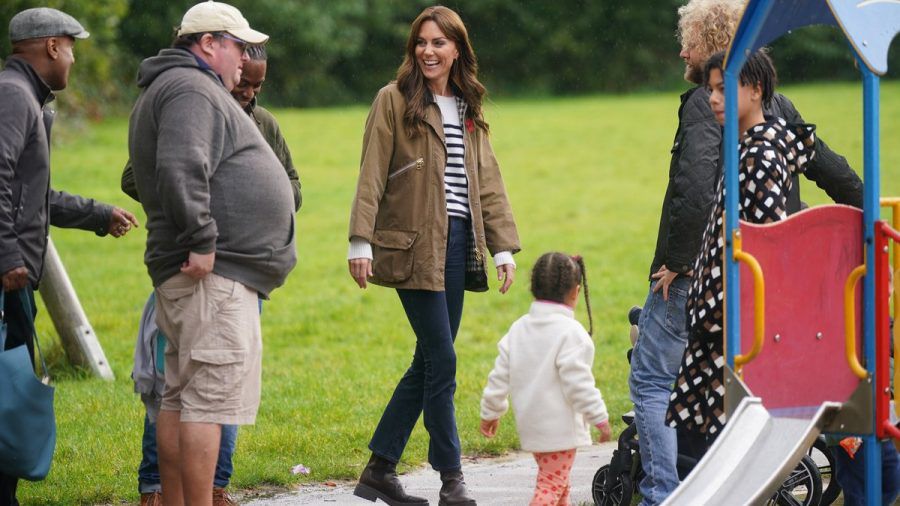 Kinder bringen Prinzessin Kate immer zum Strahlen. (eee/spot)