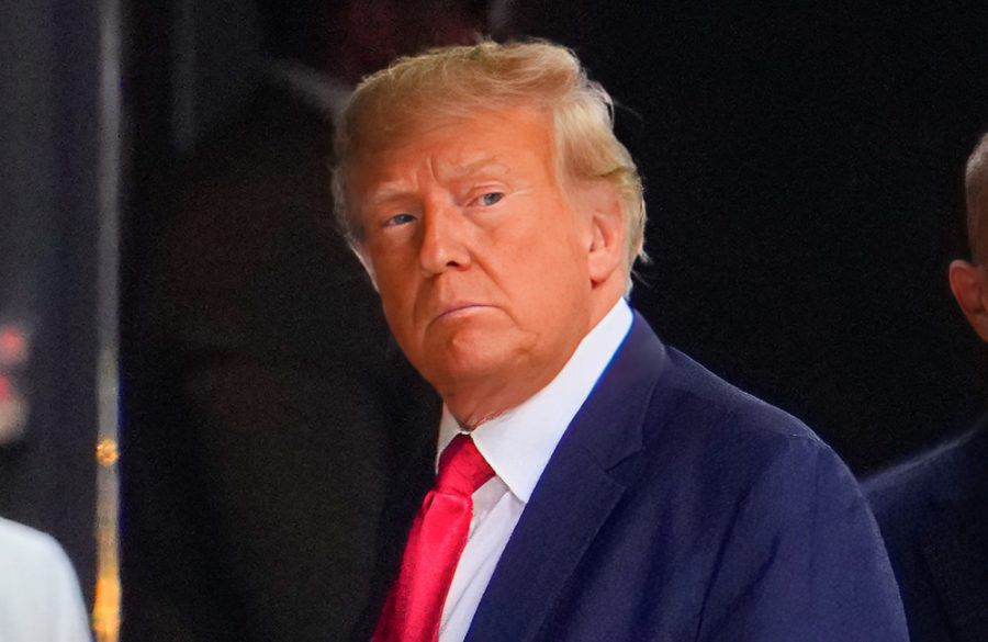 Donald Trump 2 arrives at Trump Tower April 2023 - Getty BangShowbiz