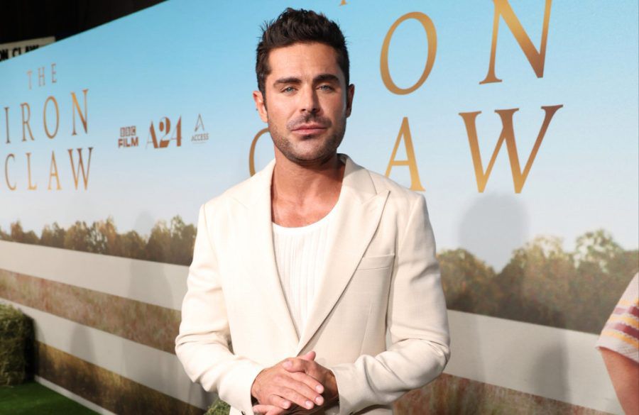 Zac Efron at Iron Claw Premiere in Dallas Nov 2023 - Getty BangShowbiz