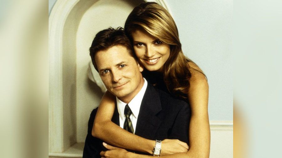 Heidi Klum spielte in der Fernsehserie "Chaos City" 1999 sich selbst als Freundin der Hauptfigur, die Michael J. Fox verkörperte. (hub/spot)